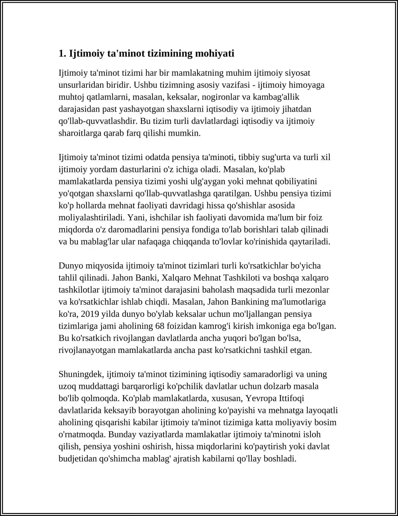 IJTIMOIY TA'MINOTNING KONSERVATIV MODELI 3