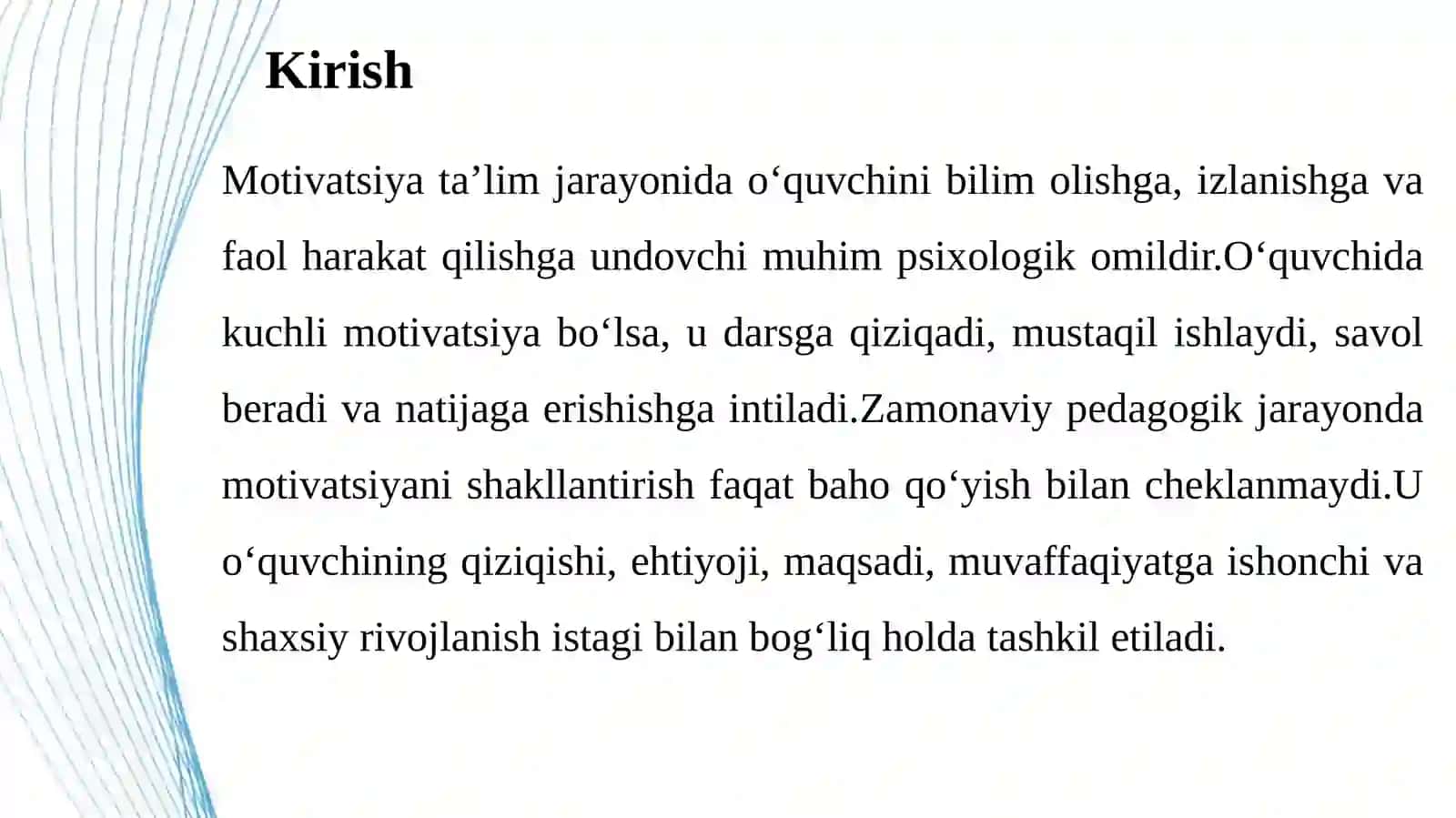 Pedagogik jarayonlarni motivatsiyalashning zamonaviy usullari 3