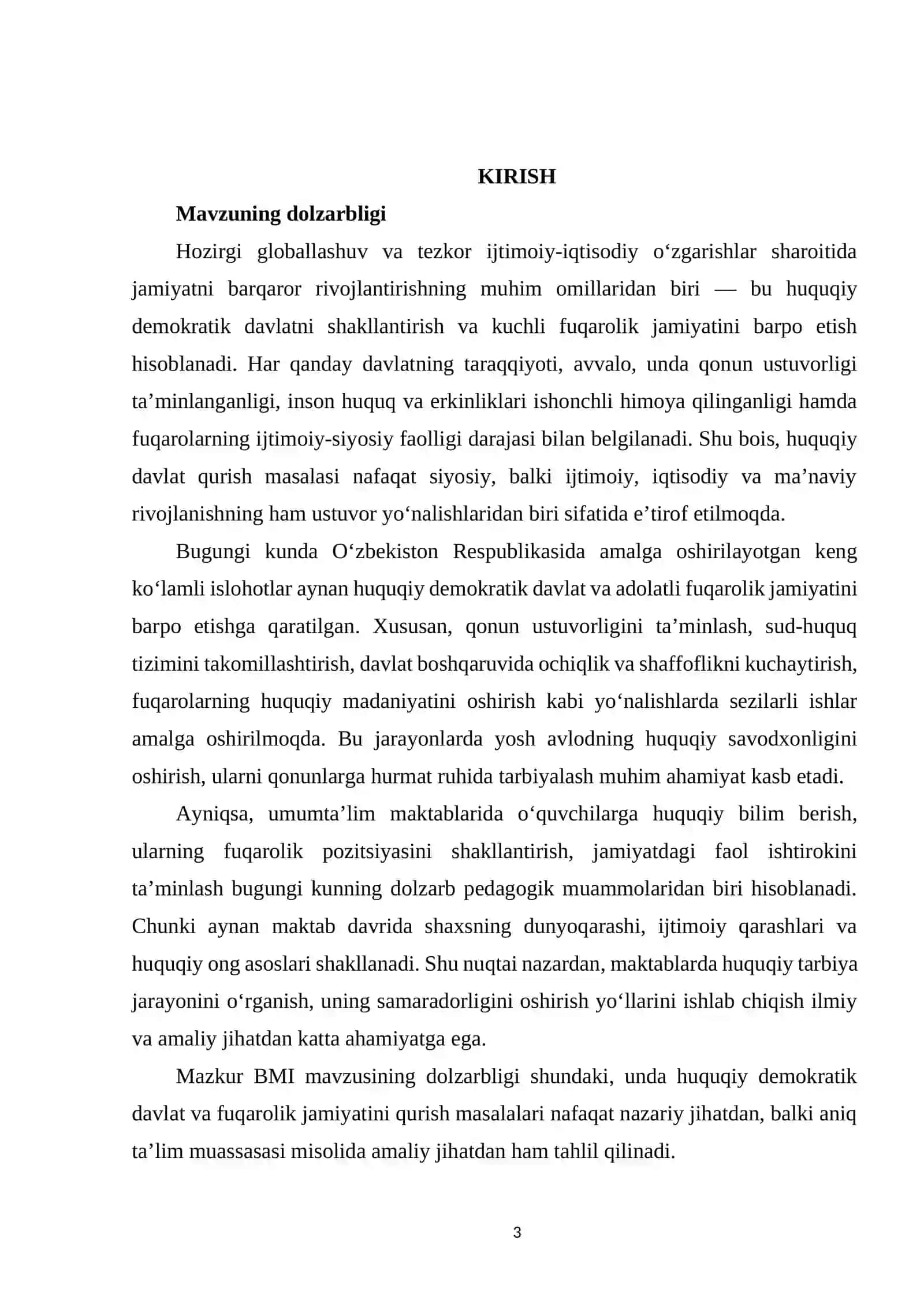 Nazariy va amaliy asoslari tahlil qilingan 3