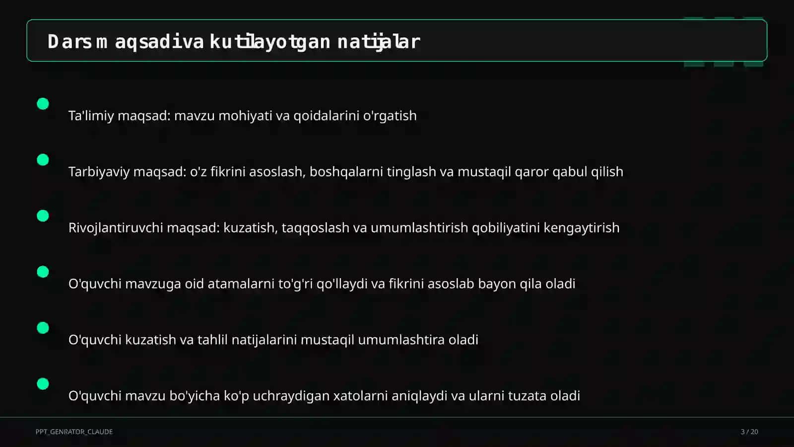 EMaktab sun'iy intellekt yordamchisi va dars konstruktori: o'qituvchi vaqtini tejash 3