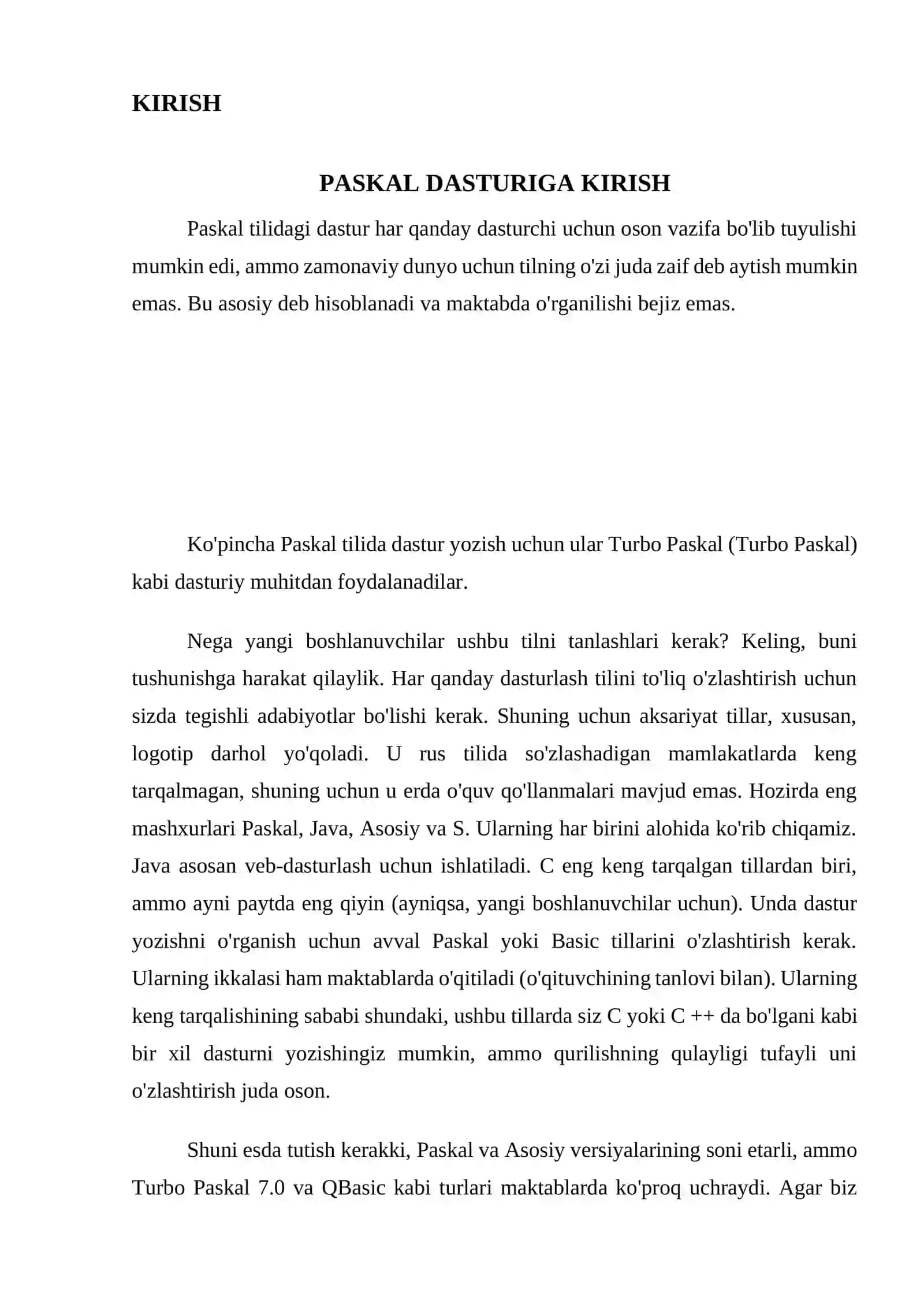 Paskal dasturlash tilida sodda masalalarni dasturlash 3