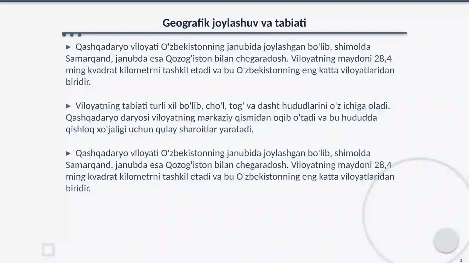 Qashqadaryo viloyatining tarixi va madaniyati 3