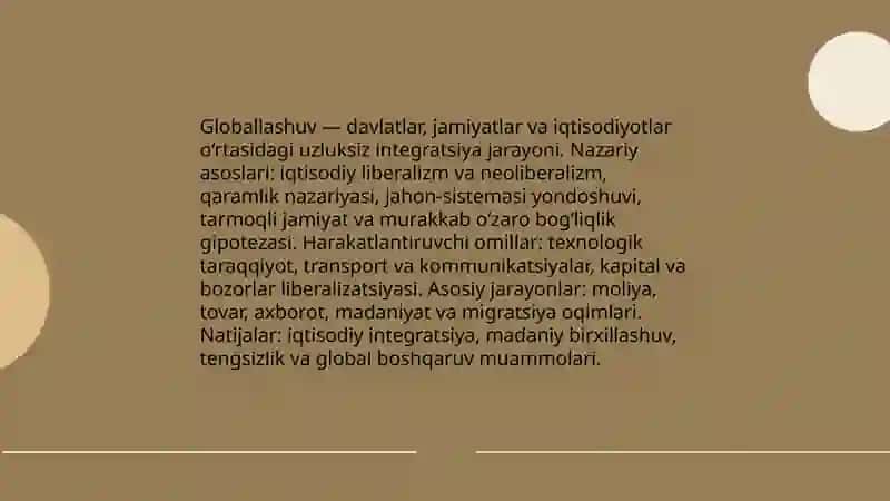Globallashuvning Nazariy Asoslari 3
