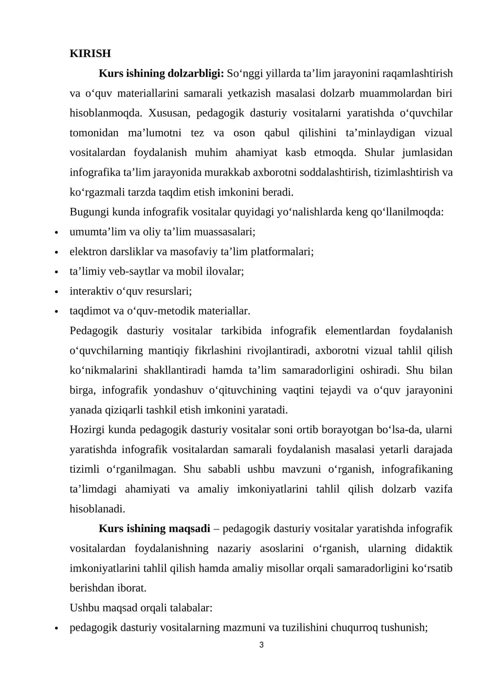 PEDAGOGIK DASTURIY VOSITALAR YARATISHDA INFOGRAFIKA IMKONIYATLARIDAN FOYDALANISH 3