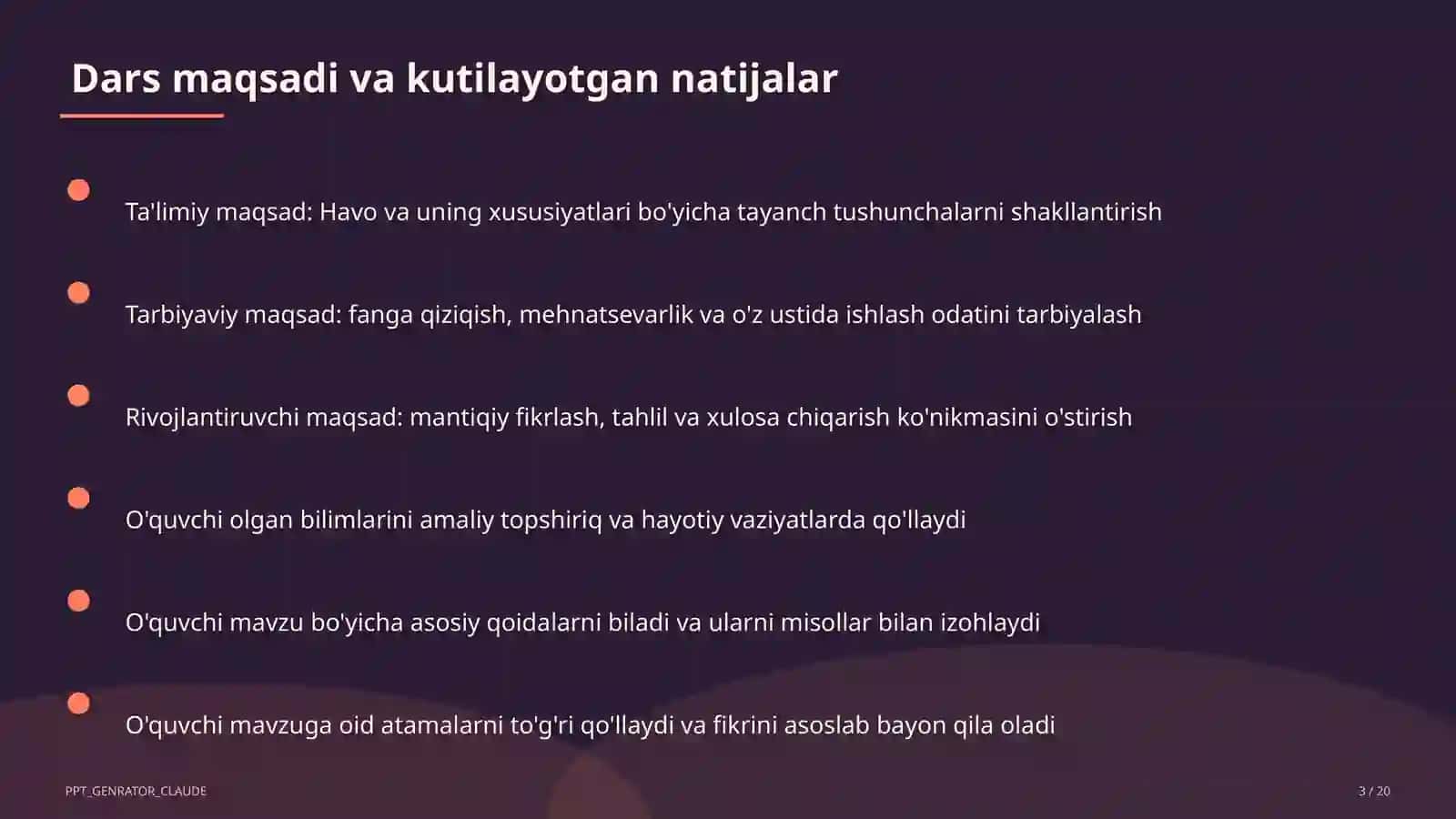 Havo va uning xususiyatlari (2-sinf) 3