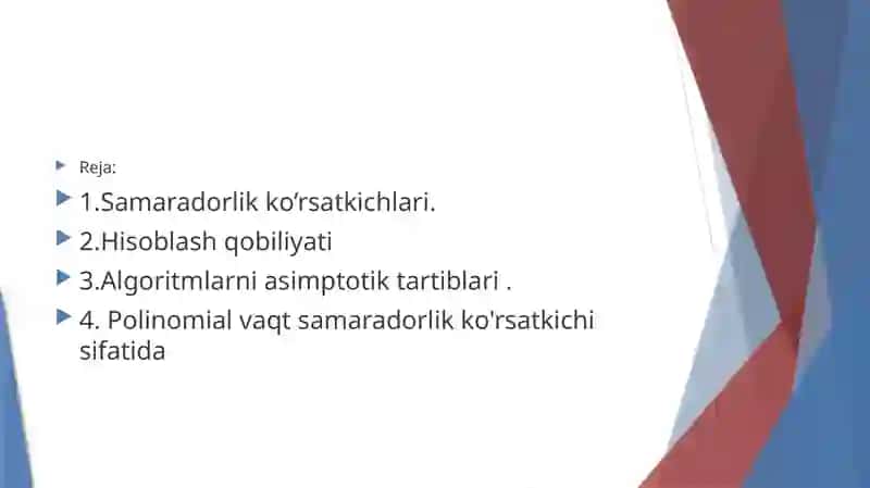 Oddiy iteratsiya algoritmlari, dasturlari 3