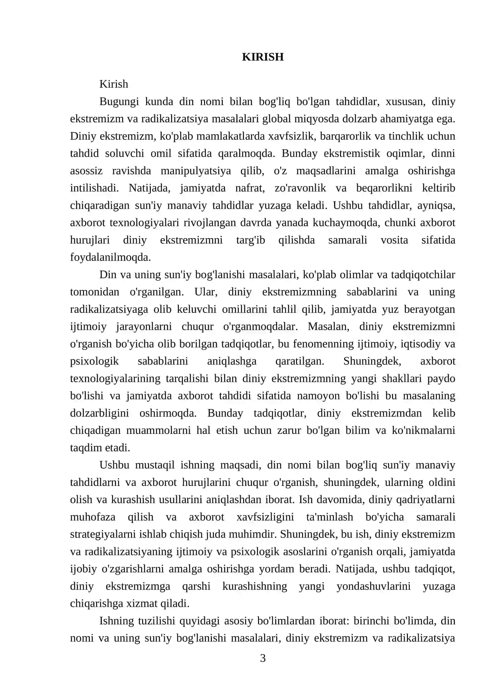 Din nomi bilan suniy boglangan manaviy tahdidlar axborot hurujlariga qarshi kurashish 3