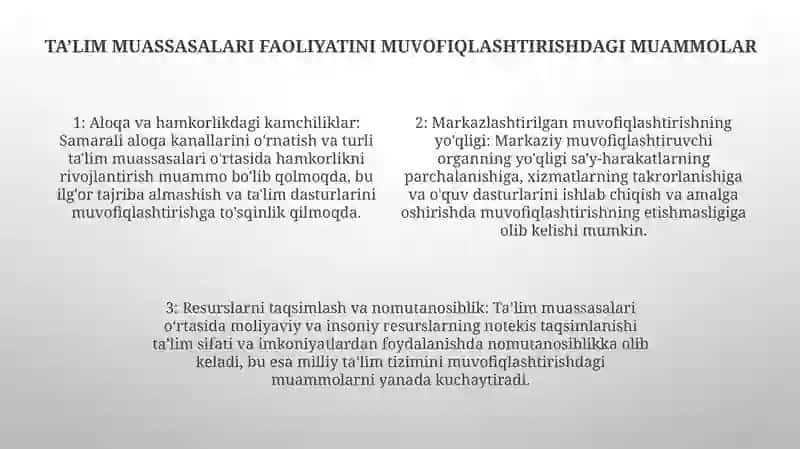 Yoshlarni Milliy Goya Ruhida Tarbiyalashning Institutsional Tizimi Faoliyatini Muvofiqlashtirish Masalalari 3