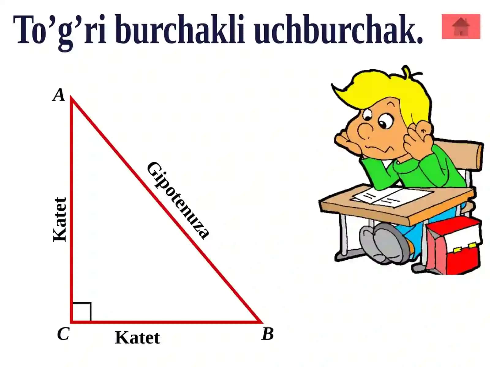 Uchburchak tashqiburchagi xossasi 3