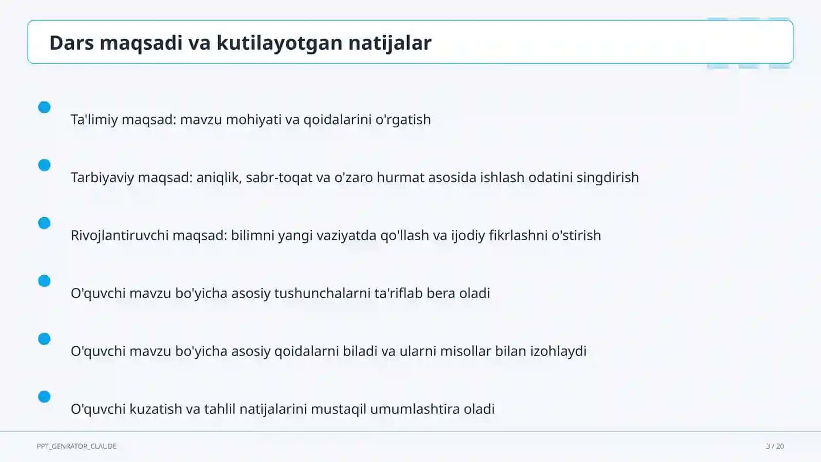 Rus tilida fe'l turlari: tugallangan va tugallanmagan (6-sinf) 3