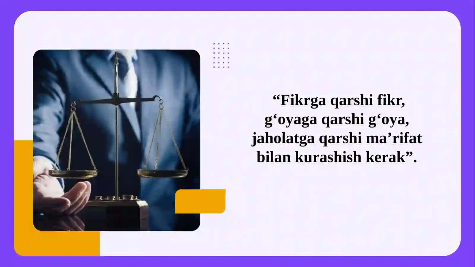 Milliy g‘oya, ma’naviyat asoslari va huquq fanlarini o‘qitishning nazariy-huquqiy va pedagogik asoslari 3