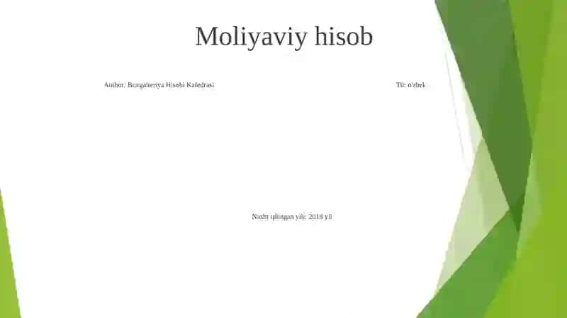 Buxgalteriya Hisobi Fanining Metodi Va Usullari 3