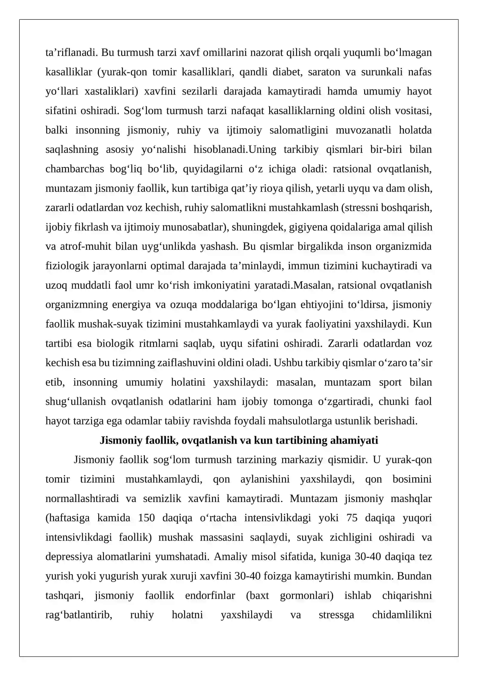 Sog‘lom turmush tarsi 3