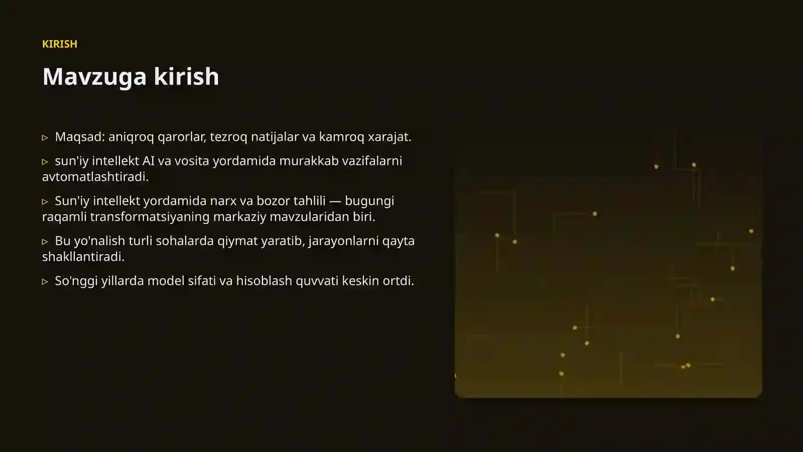 Sun'iy intellekt yordamida narx va bozor tahlili 3