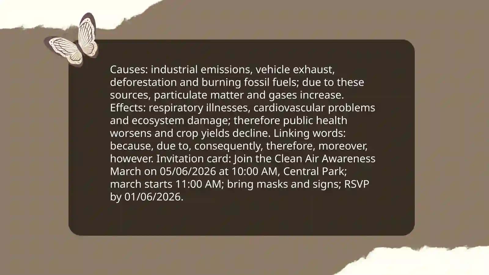 Environmental problem Presentation 3
