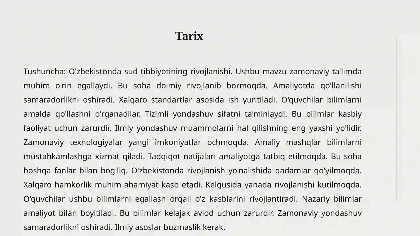 SUD TIBBIYOTI RIVOJI 3