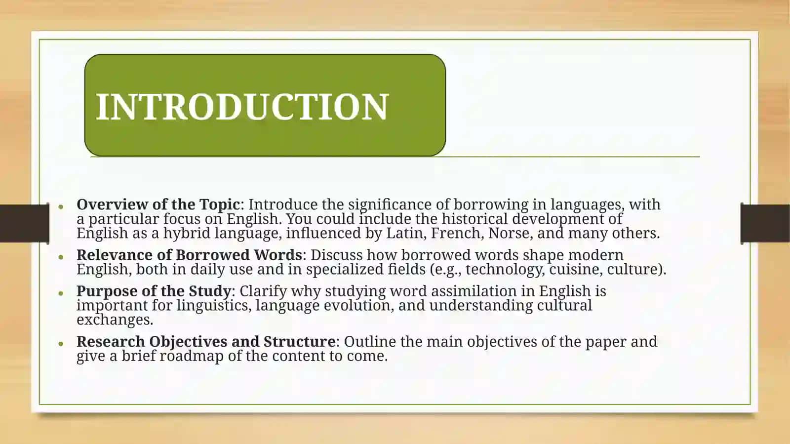 Ways of assimilating the borrowed words in the English language 3