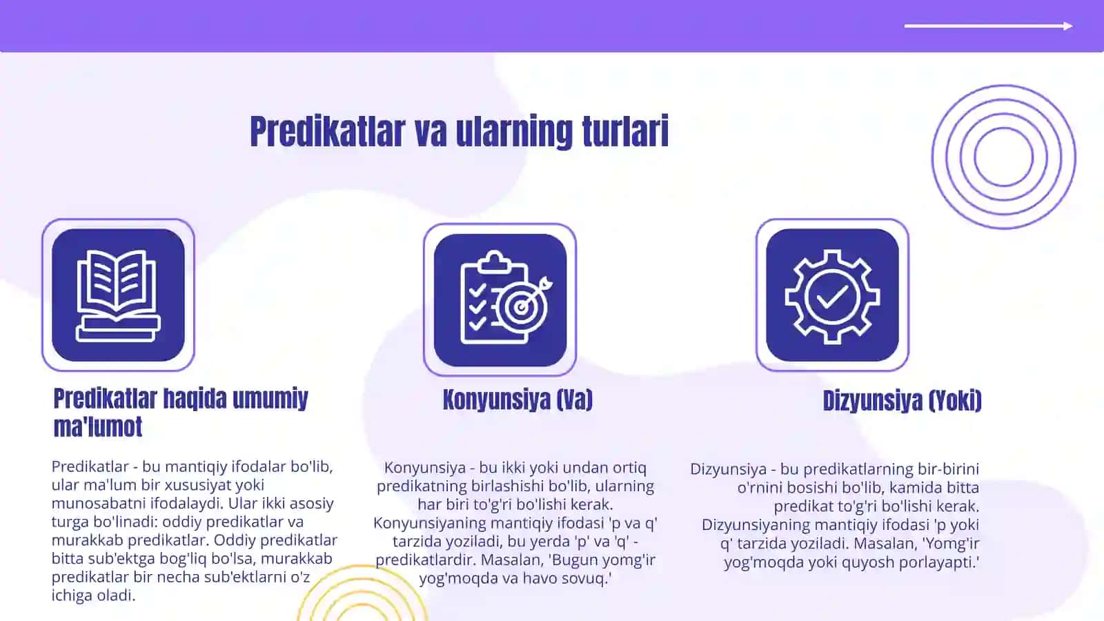 Predikatlar va ularning turlari 3