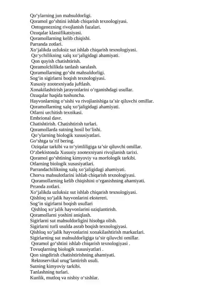 Qoramol zotlarining xo‘jalik foydali belgilari 3