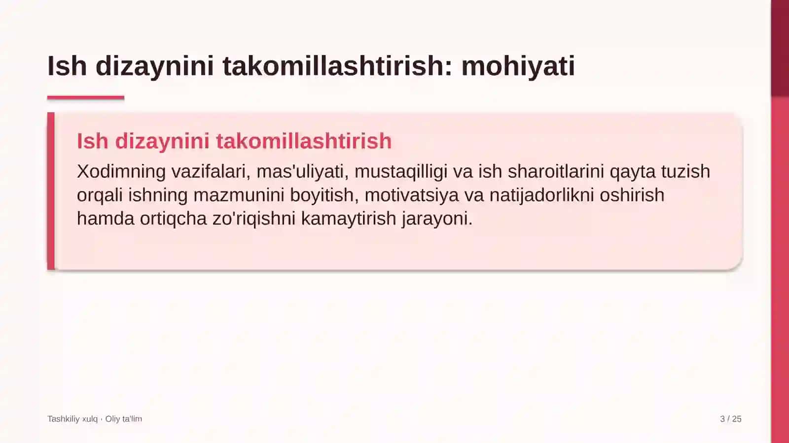 bolalar sog'lomlashtirish oromgohlarida ish dizaynini takomillashtirish 8332 3