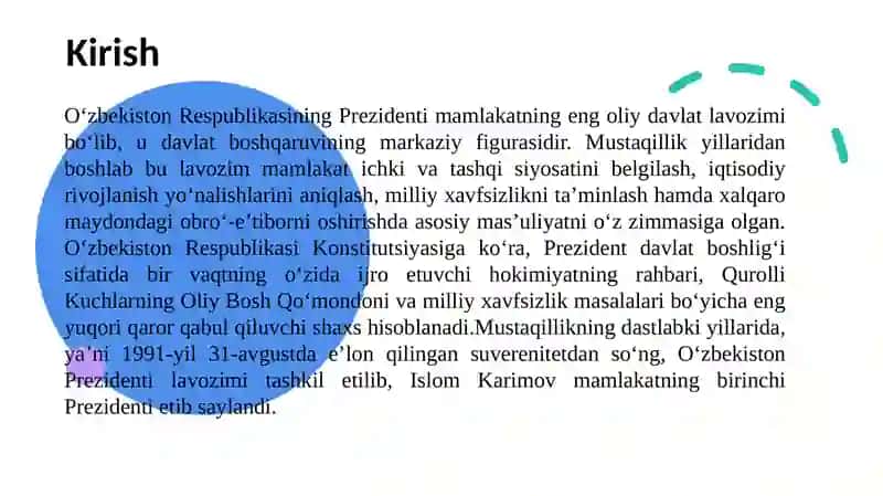 O'zbekiston Respublikasining Prezidenti 3