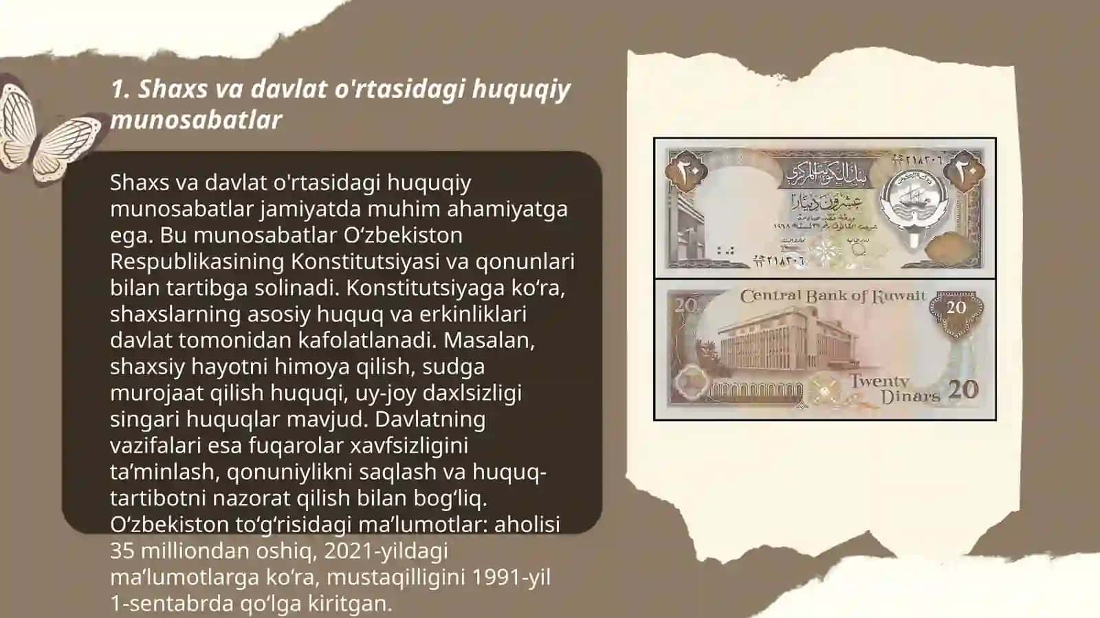 O'zbekiston Respublikasi konstitutsiyasi huquqiy maqomi 3