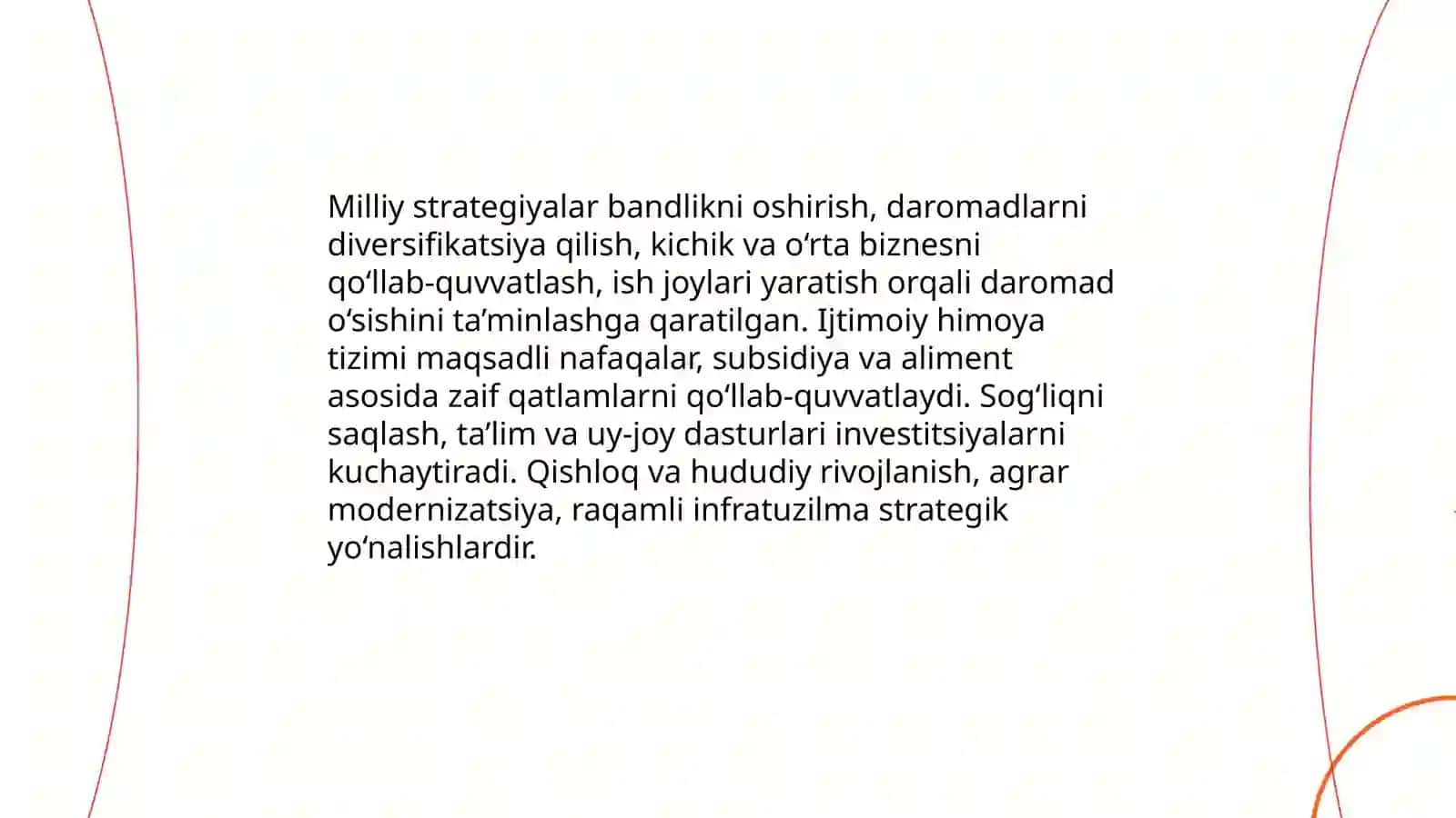 Aholi turmush daraiasi, itimoiy rivojlanish, ijtimoiy himoya va fuqarolarni ijtimoiy qo’llab-quvvatlash 3