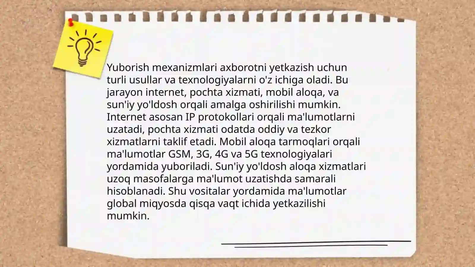 Yuborish mexanizmlari 3