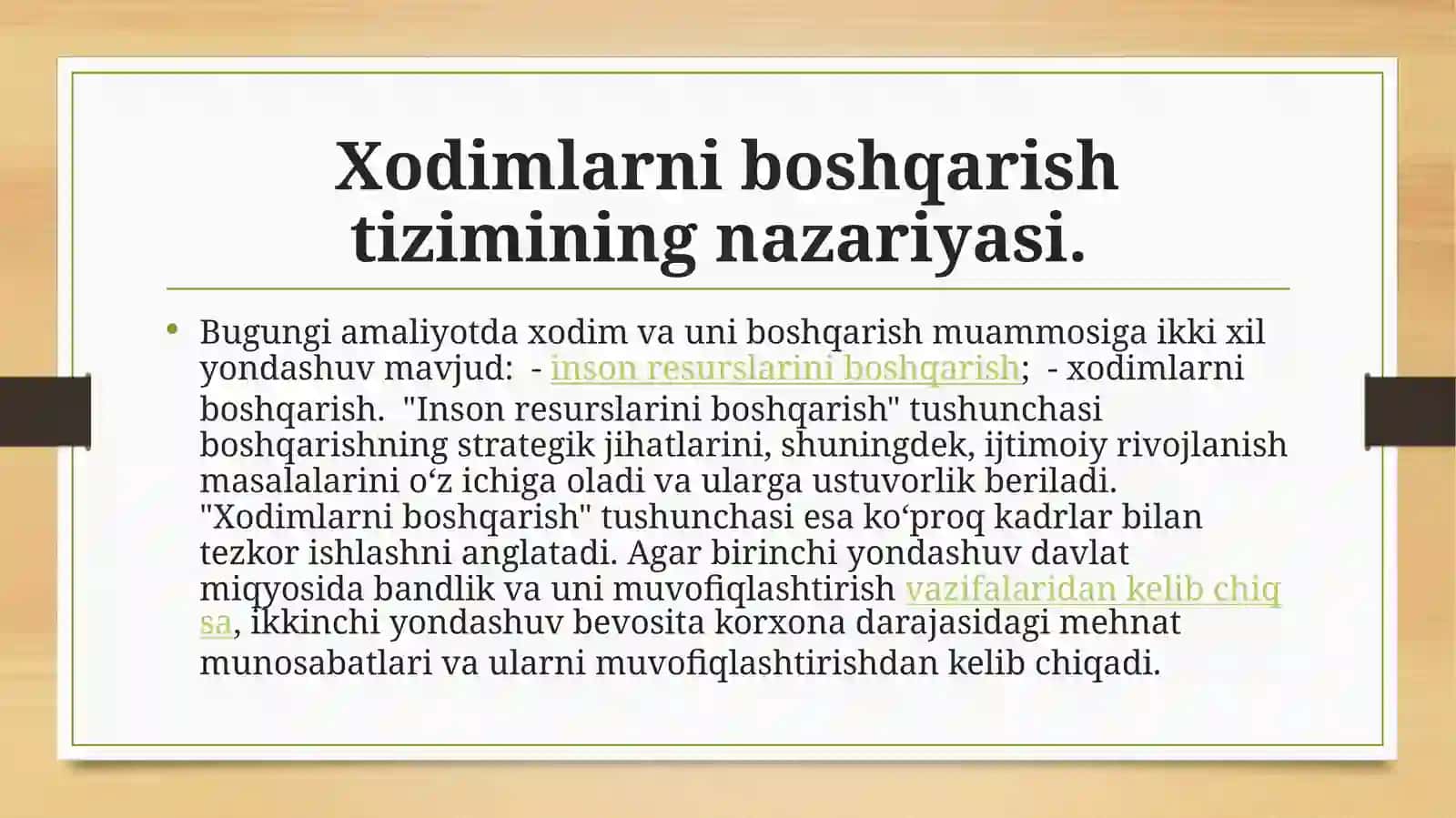 Tashkilot xodimlarini boshqarish 3