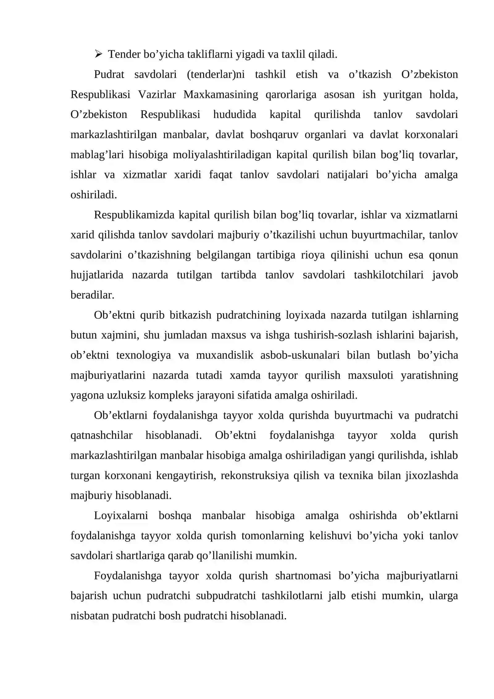 Kapital qurilish va kapital qo’yilmalar 3