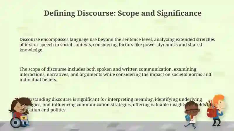 Understanding Discourse: Types and Modes 3
