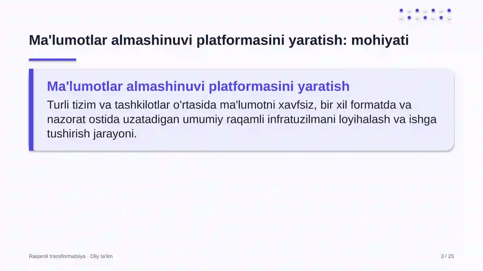 dehqon xo'jaliklarida raqamli ma'lumotlar almashinuvi platformasini yaratish 2183 3