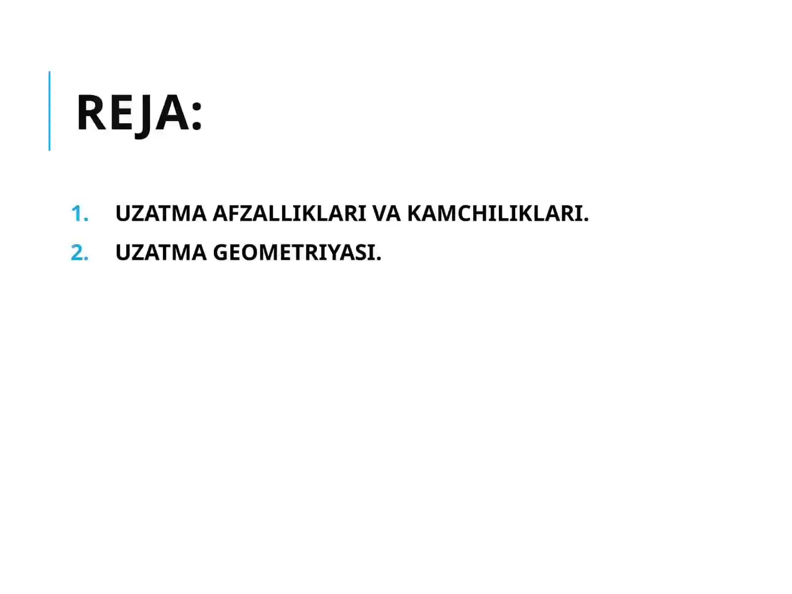 ZANJIRLI UZATMALAR 3