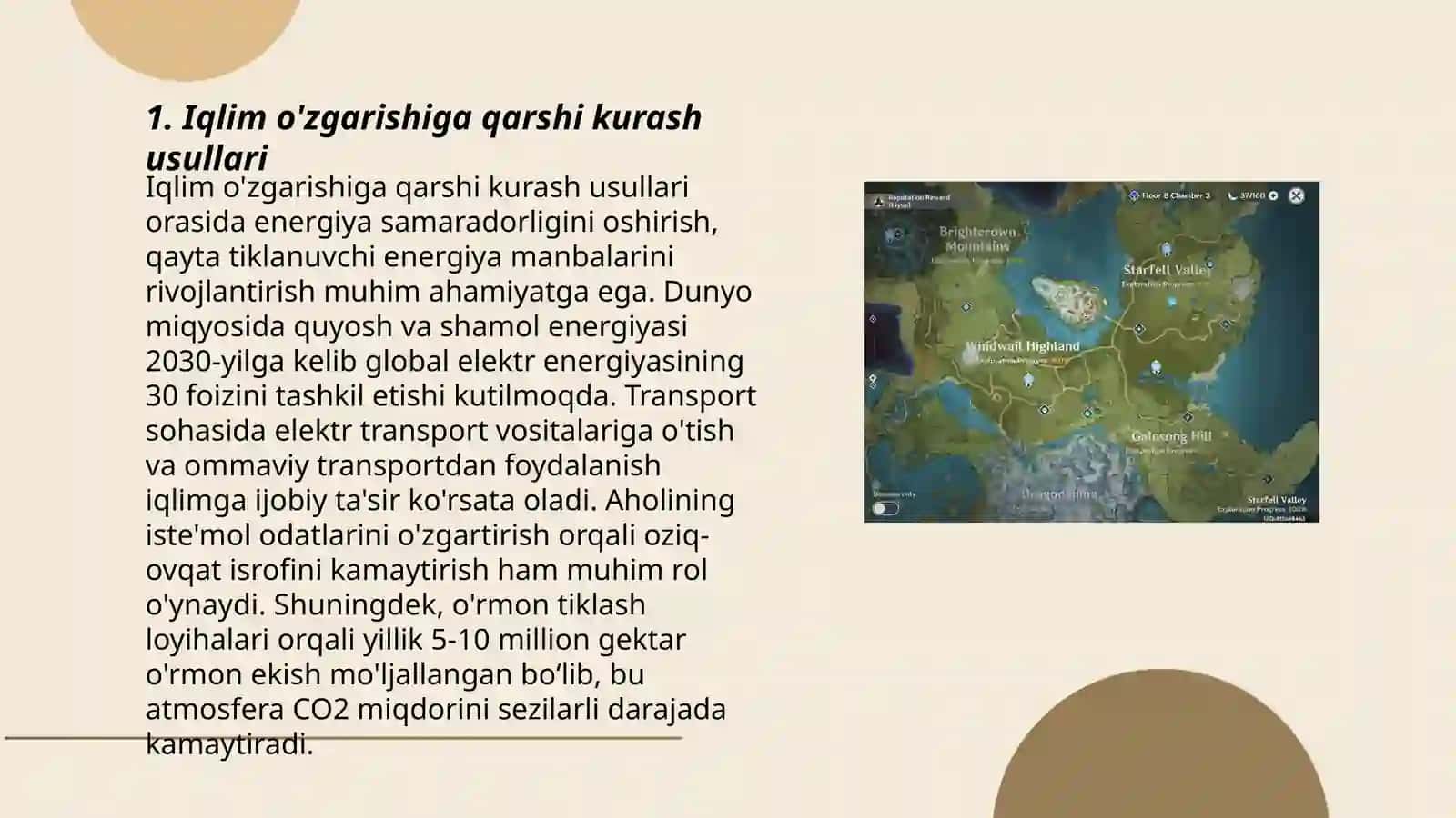 Iqlim o'zgarishiga qarshi kurash usullari 3