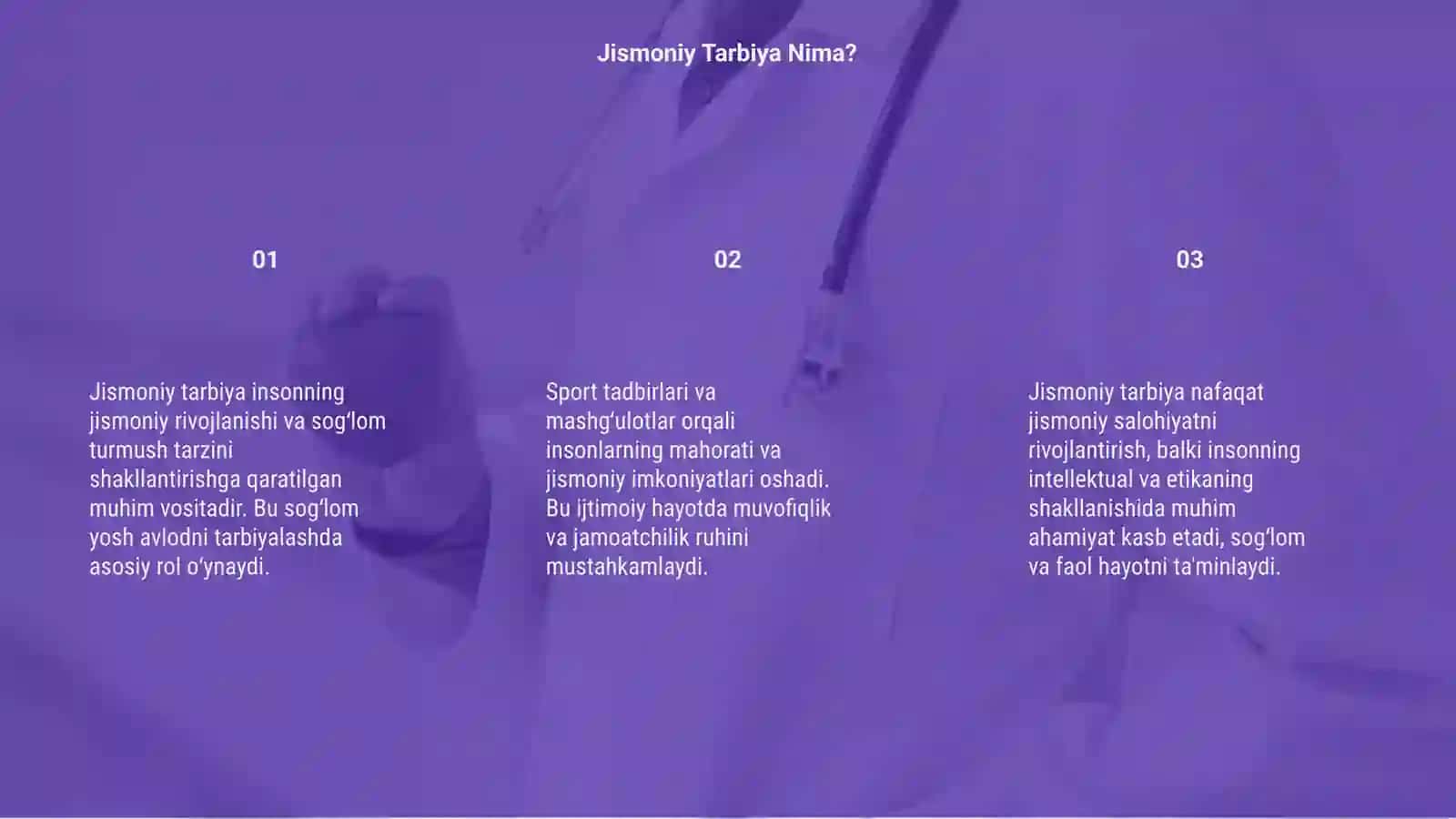 Jismoniy tarbiya va sport tadqiqotlari 3