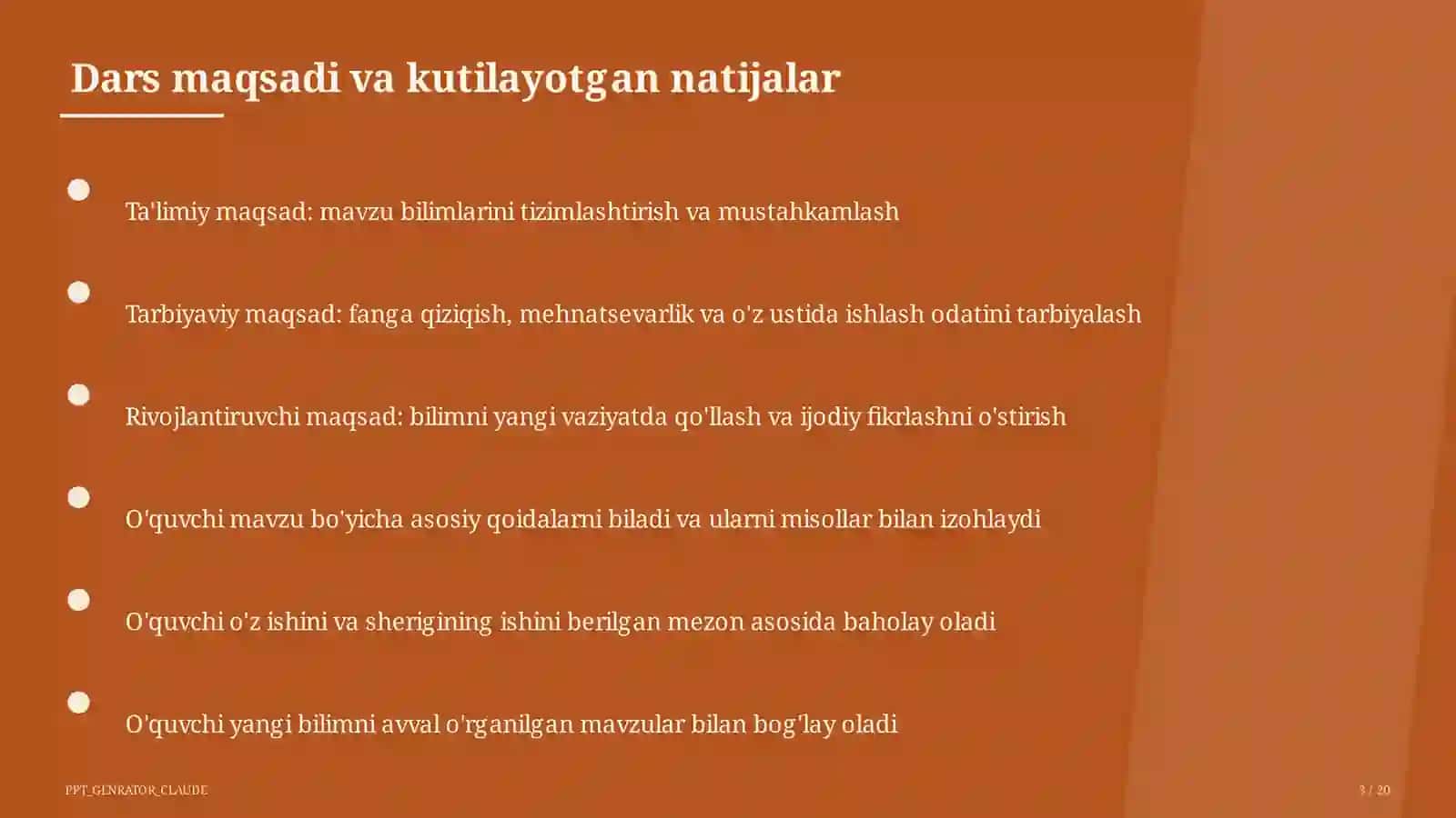 Ko'makchi, bog'lovchi va yuklamalar (7-sinf) 3