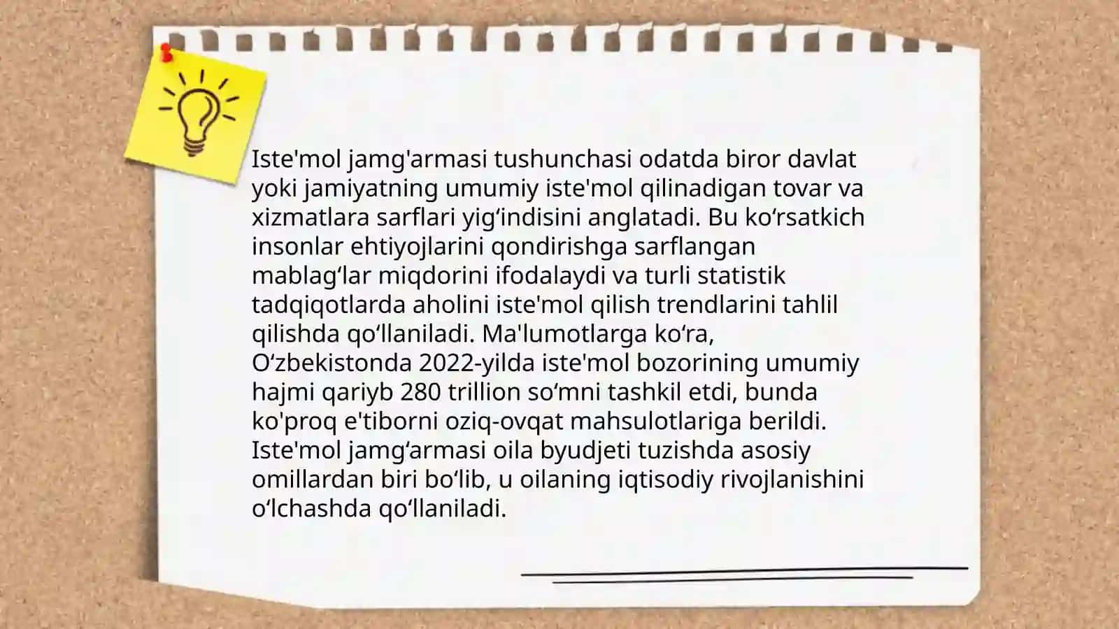 Iste'mol jamg'arma va investitsiya 3