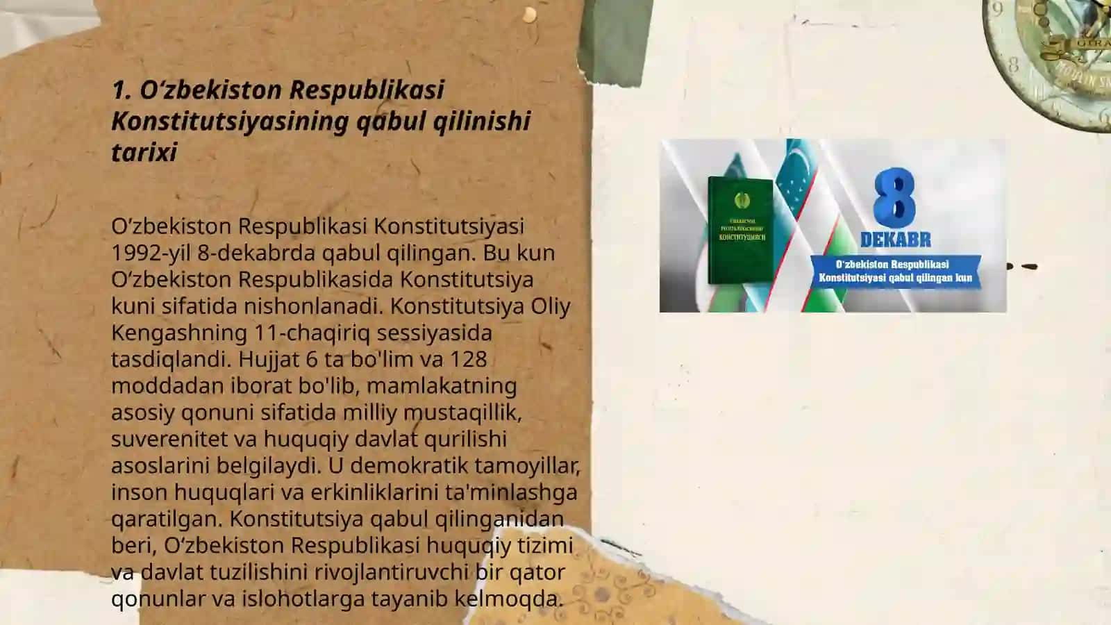 Oʻzbekiston Respublikasi Konstitutsiyasining qabul qilinishi tarixi 3
