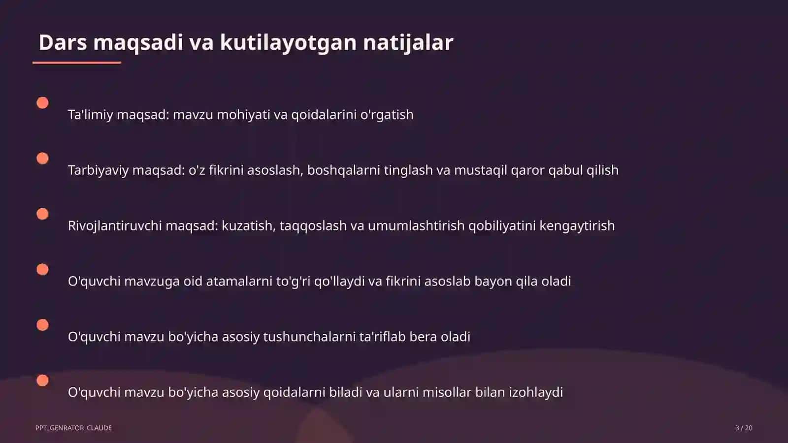 Pazandachilik asoslari: sog'lom nonushta (5-sinf) 3