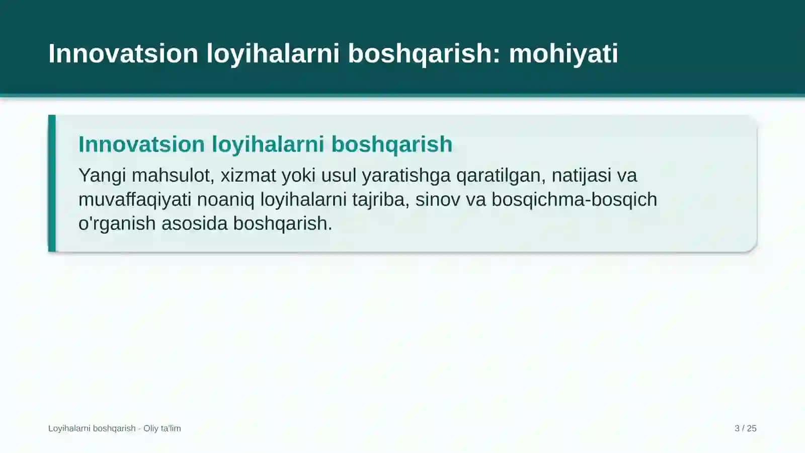 Filarmoniyalarda innovatsion loyihalarni boshqarish 3