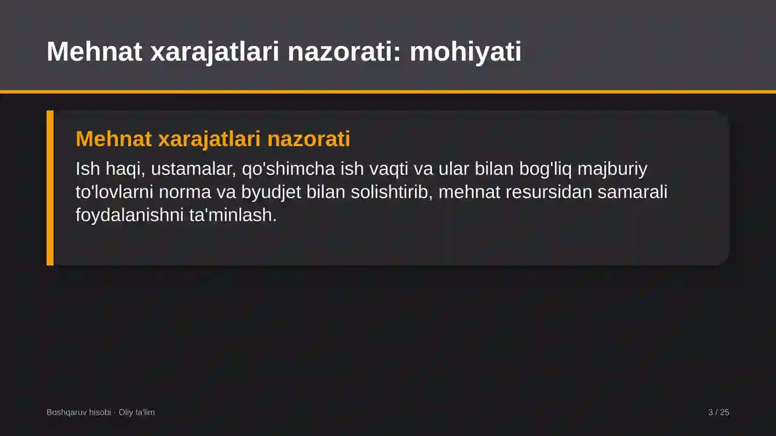 mashina traktor parklarida mehnat xarajatlarini nazorat qilish 4928 3