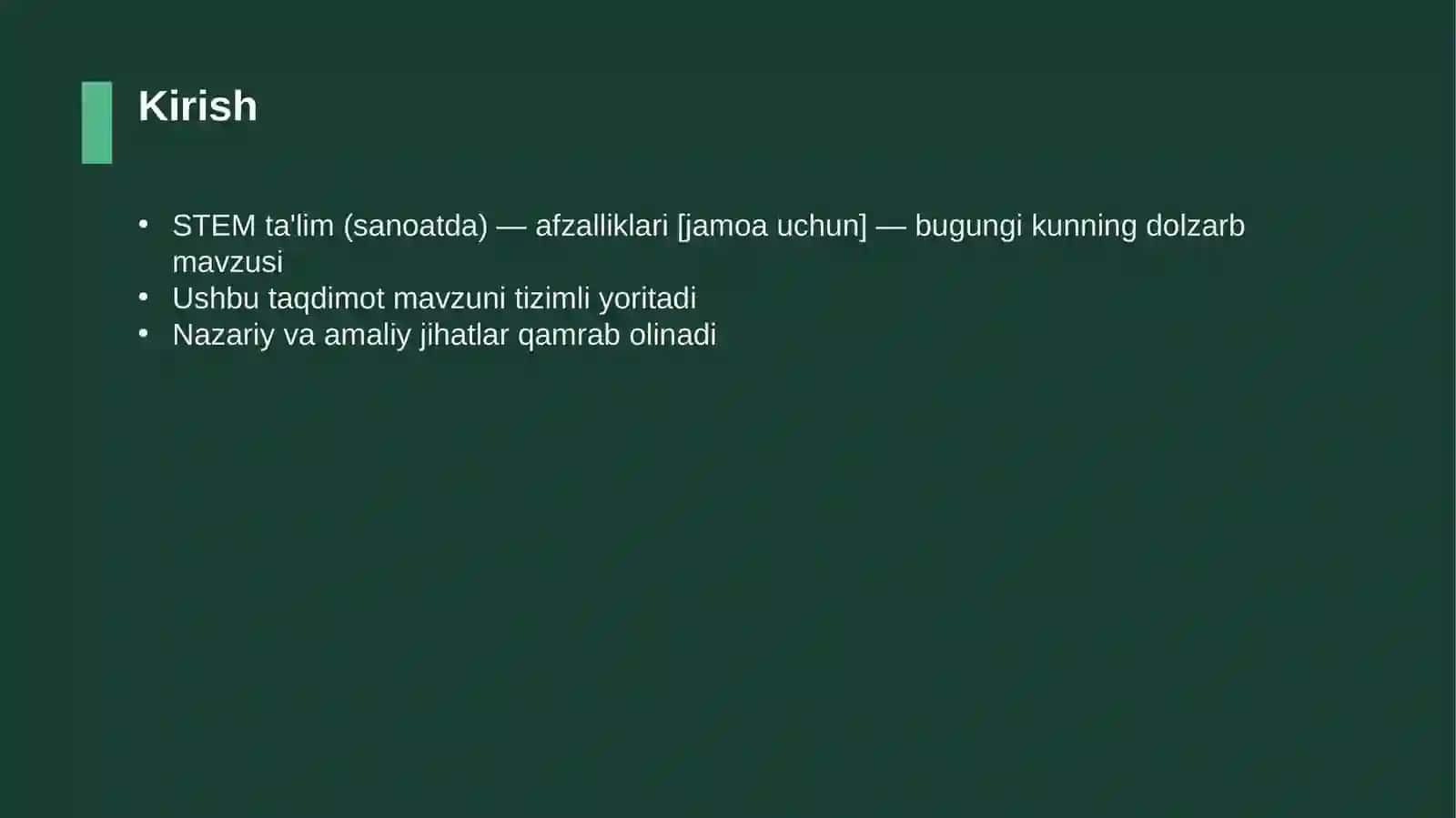 STEM ta'lim (sanoatda) — afzalliklari [jamoa uchun] 3
