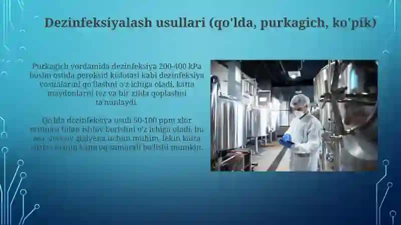 Go'shtni qayta ishlash korxonalarida dezinfeksiya: Nima uchun muhim? 3