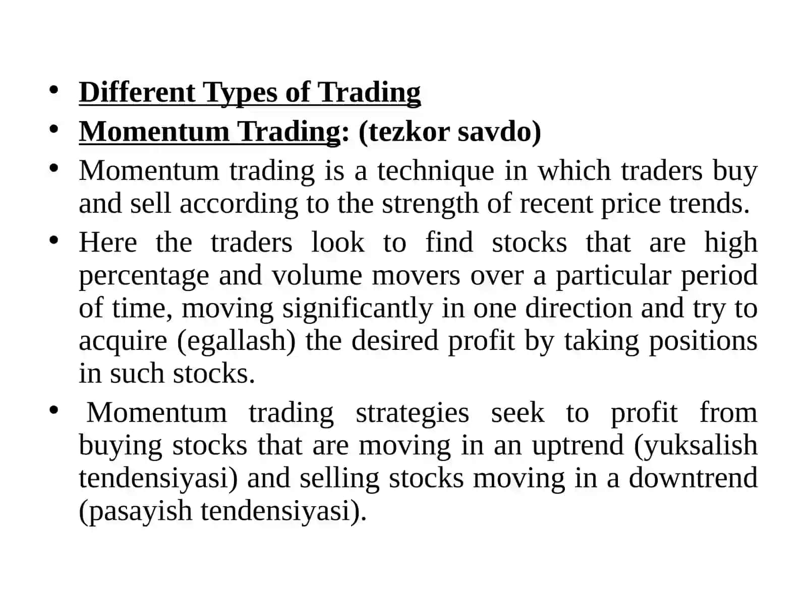 Trading Styles 3