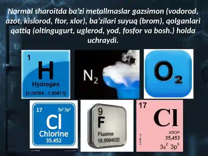 Metallmaslarning xossalari 3