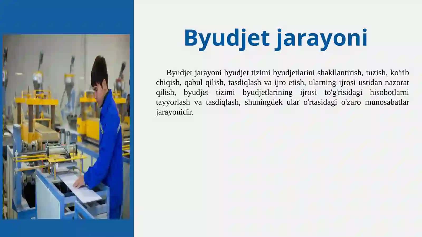 OʻZBEKISTONRESPUBLIKASIDA BYUDJET JARAYONI 3