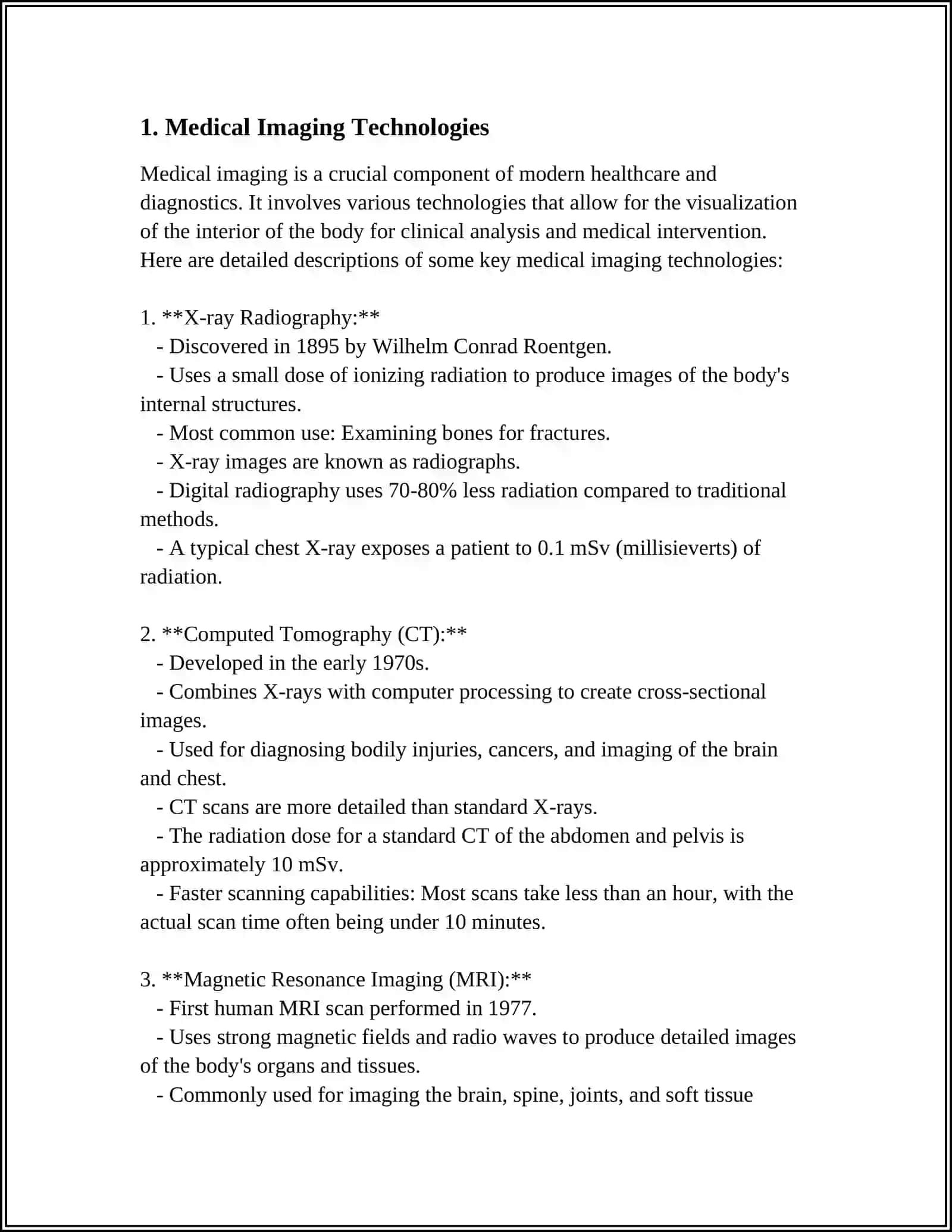 DIAGNOSTIC TECHNOLOGIES 3