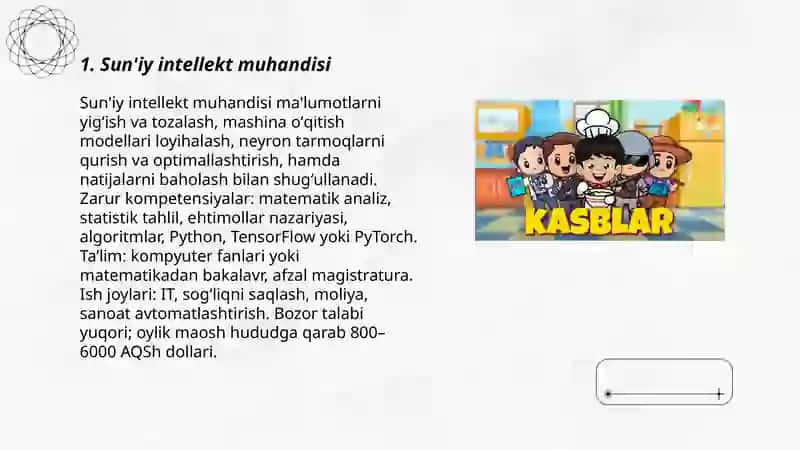 Sun'iy intellekt muhandisi 3
