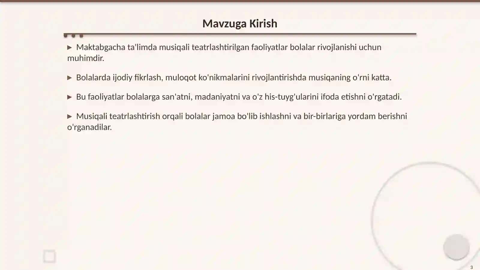 Maktabgacha Ta'limda Musiqali Teatrlashtirilgan Faoliyatlar 3