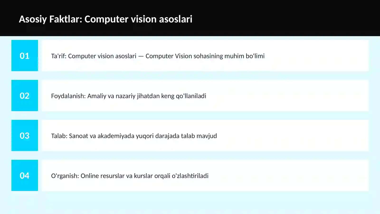 Computer vision asoslari 3